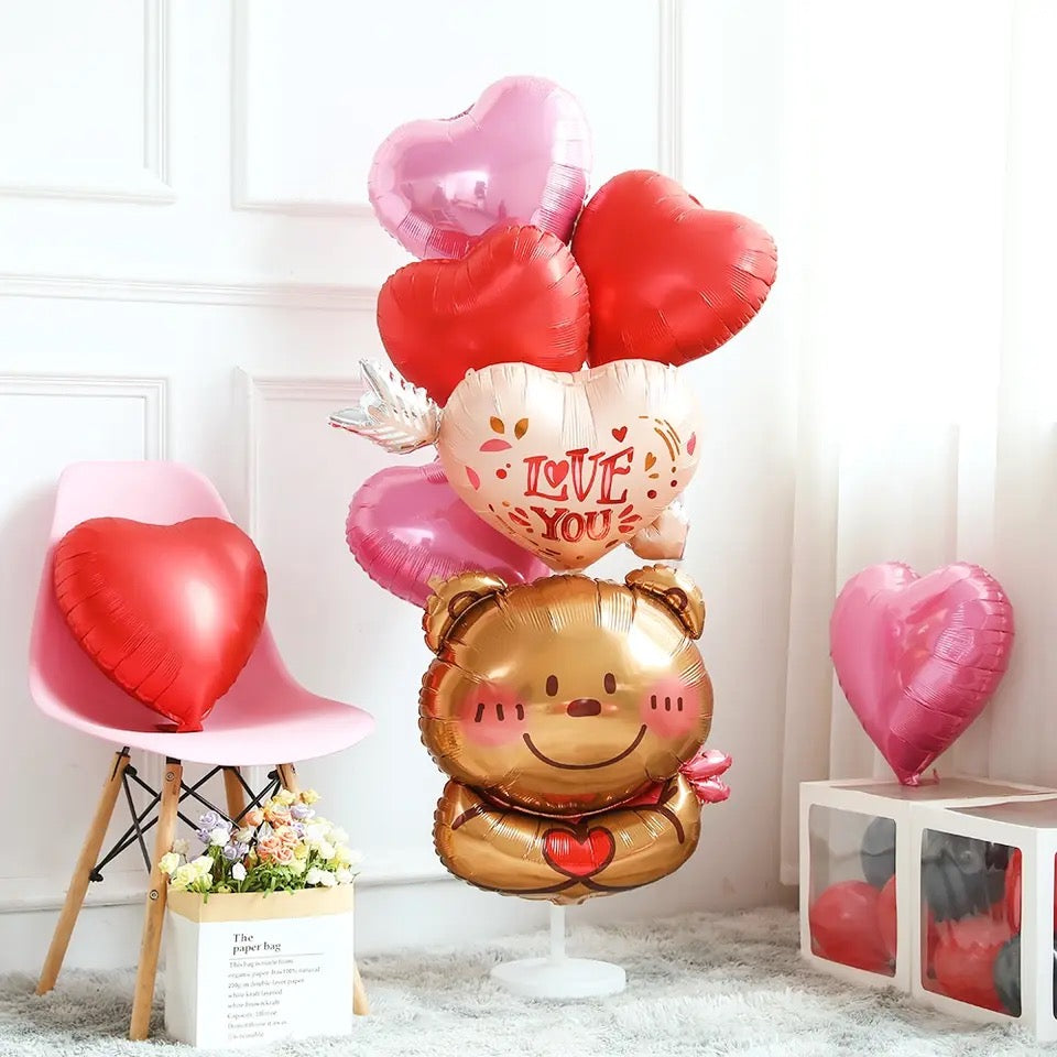 Valentines Day Premium Balloon Bouquet