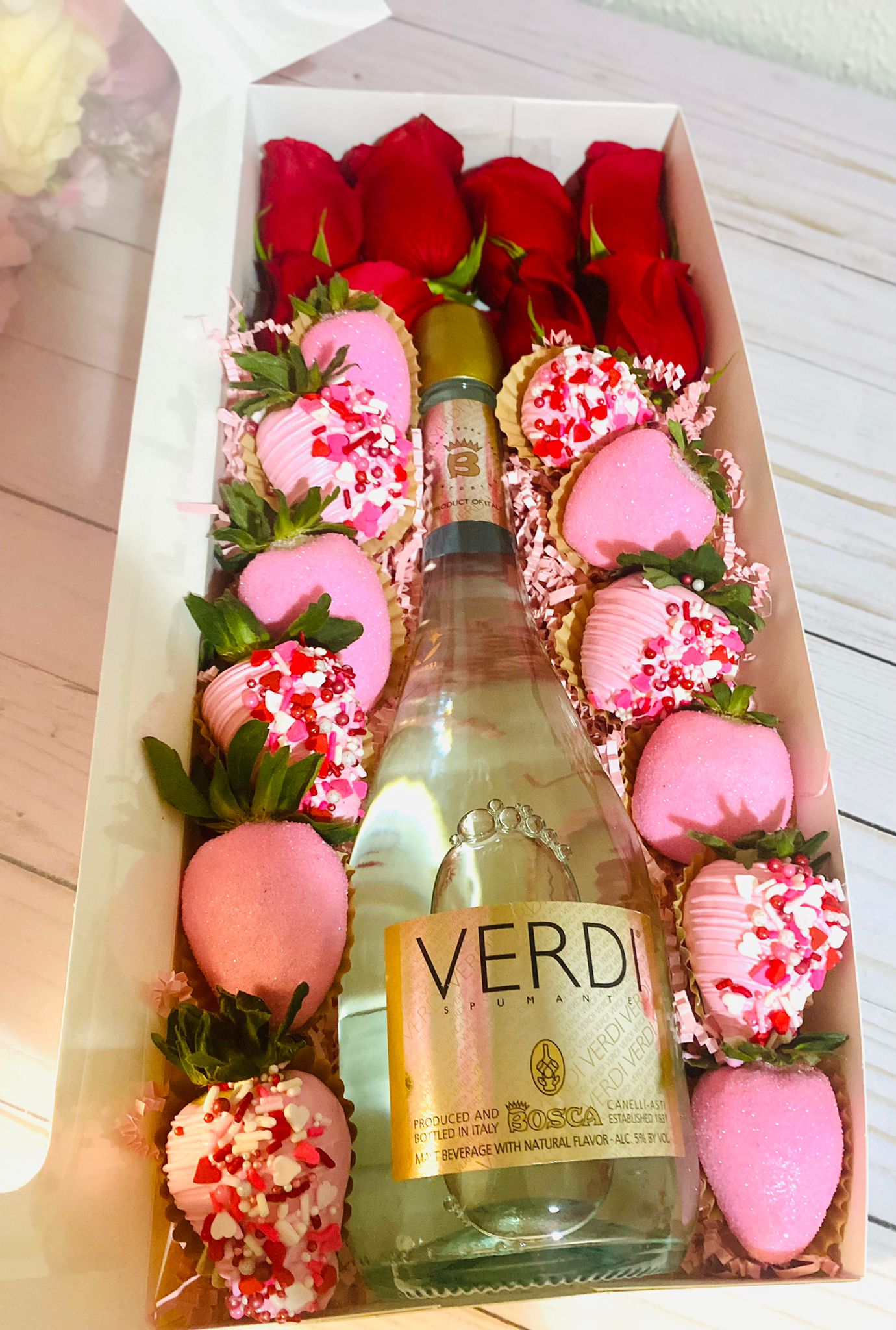 Valentines Wine Box