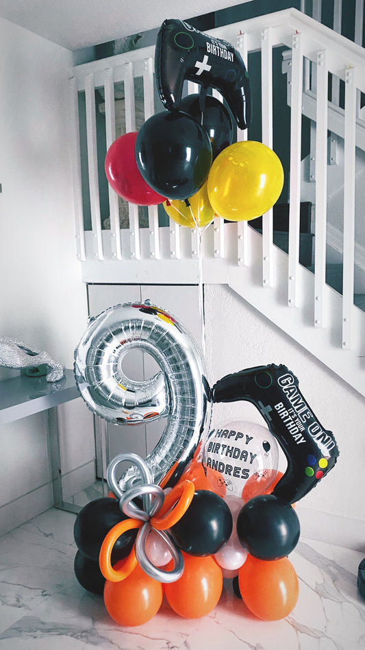 Gamer Balloon Bouquet (1 Week In Advance)